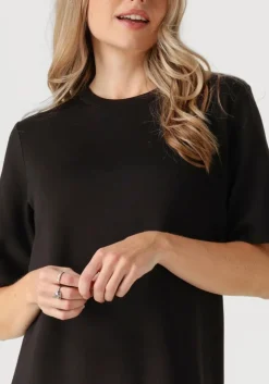 zwarte inwear maxi jurk laicentiw vincent plisse dress