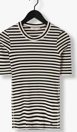 zwarte inwear top dagnaiw striped t-shirt