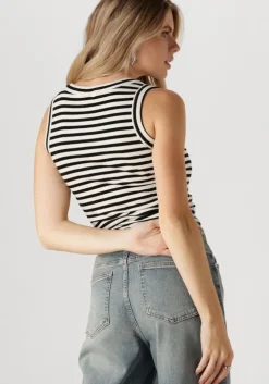 zwarte inwear top dagnaiw striped tank