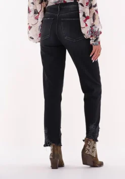 zwarte iro straight leg jeans redon