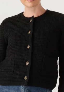 zwarte janice vest jimm