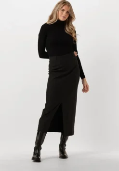 zwarte jansen amsterdam coltrui v113 shirt with turtle neck and long sleeve