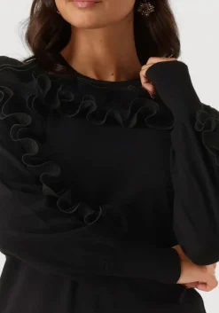 zwarte jansen amsterdam mini jurk fn558 jurk betty