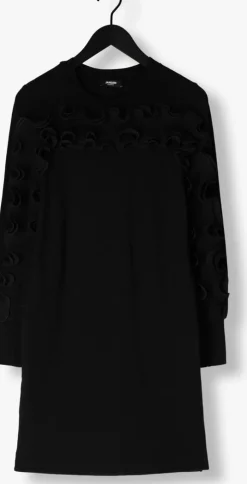 zwarte jansen amsterdam mini jurk fn558 jurk betty