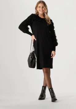 zwarte jansen amsterdam mini jurk fn558 jurk betty