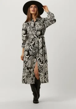 zwarte jansen amsterdam midi jurk daye