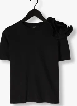 JANSEN AMSTERDAM e t-shirt roxy t-shirt co 105 short slv flower detail><noscript><img width=