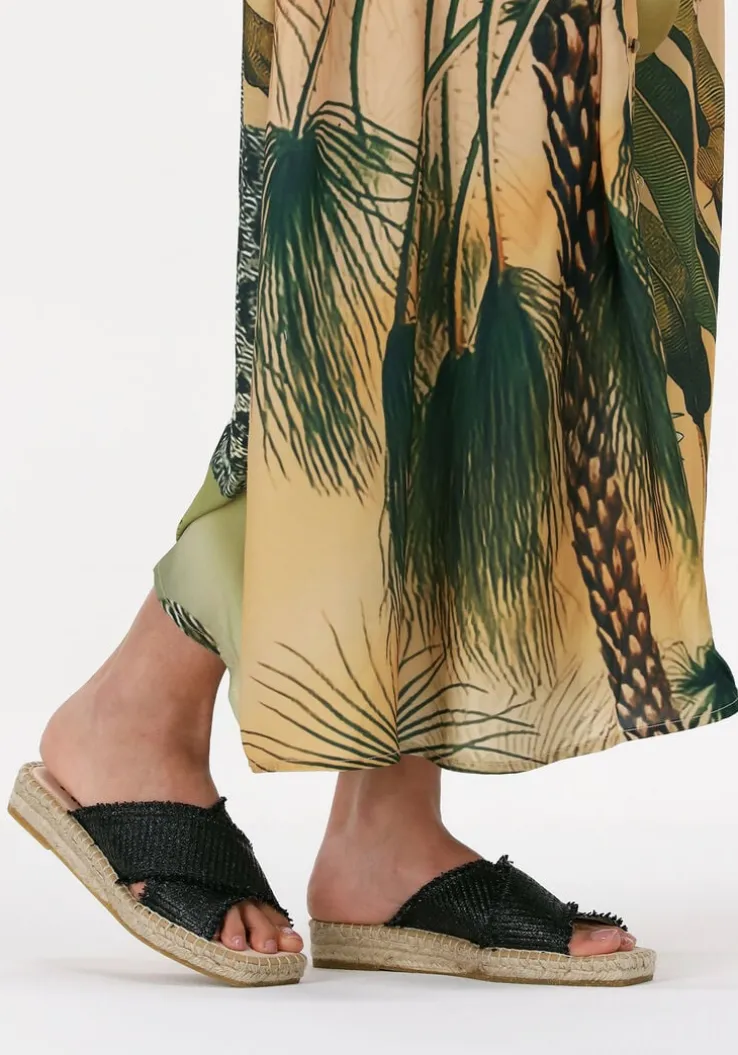 zwarte kanna slippers kv22056