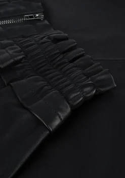 zwarte knit-ted midirok amira skirt