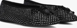 zwarte kurt geiger london ballerina's sloane eagle ballerina
