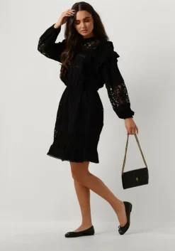 zwarte kurt geiger london schoudertas kensington chain wallet