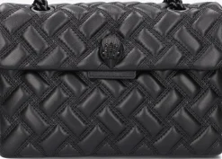 zwarte kurt geiger london schoudertas kensington bag drench