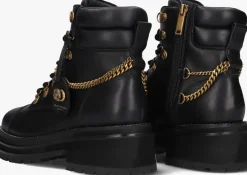 zwarte kurt geiger london chelsea boots chelsea combat boot