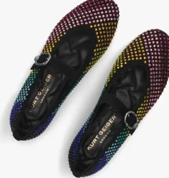 zwarte kurt geiger london ballerina's mayfair ballet