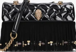 KURT GEIGER LONDON e schoudertas kensington fringe bag>DAMES Schoudertassen