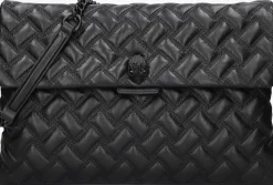 zwarte kurt geiger london schoudertas xxl kensington drench