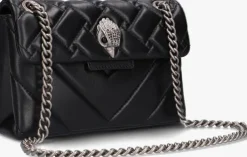 zwarte kurt geiger london schoudertas mini kensington x bag