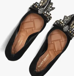 zwarte kurt geiger london pumps belgravia stud bow