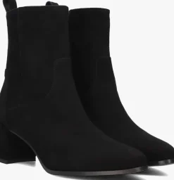 zwarte lina locchi enkellaarsjes 8543