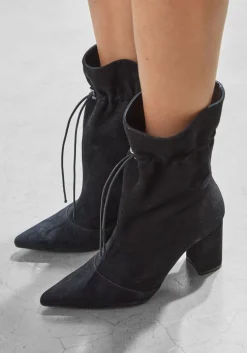 zwarte lina locchi enkellaarsjes l1140 sue