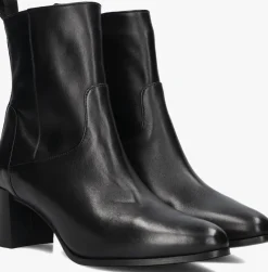 zwarte lina locchi enkellaarsjes 8543