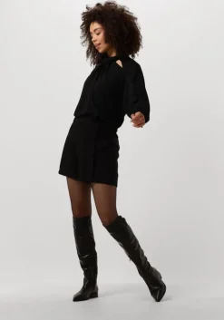 zwarte liu jo blouses tunica cut out