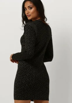 LIU JO e mini jurk abito maglia m/l full logo><noscript><img width=