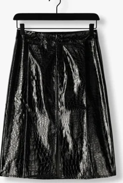 zwarte lollys laundry midirok marikka ll midi skirt