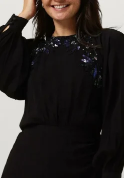 zwarte louizon mini jurk joya