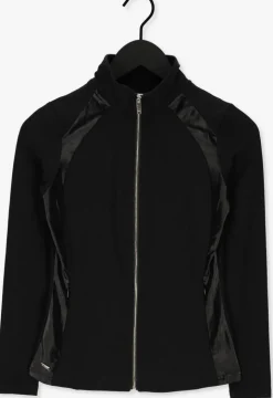 zwarte lune active vest bobby metallic jacket