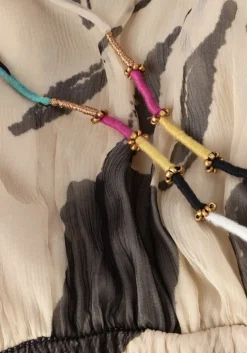 MES DEMOISELLES e maxi jurk micasso><noscript><img width=