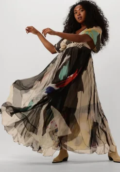 MES DEMOISELLES e maxi jurk micasso><noscript><img width=