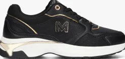 zwarte mexx lage sneakers paulita love