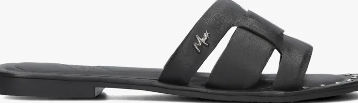 zwarte mexx slippers lisa