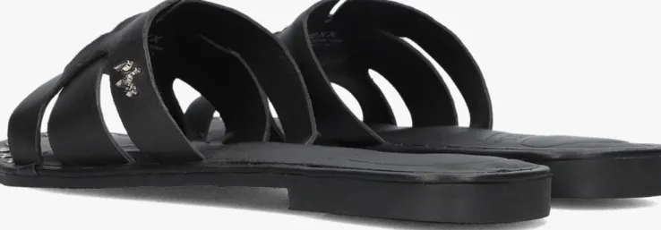 zwarte mexx slippers lisa