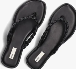 zwarte mexx teenslippers joya