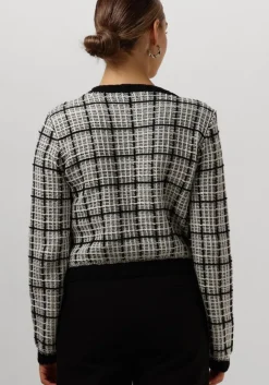 zwarte minus blazer satina knit cardigan