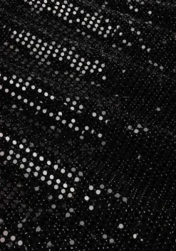 zwarte minus midi jurk jilana short dress