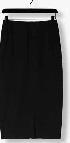 zwarte minus midirok marcia midi skirt
