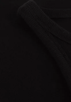 zwarte minus top maluna gots rib top