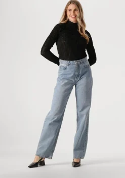 zwarte minus tops & t-shirts msvicenta rollneck longsleeve top