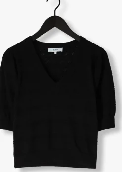 zwarte minus trui kesha knit pullover