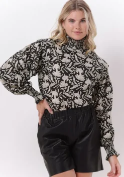 zwarte mkt studio blouses haruka