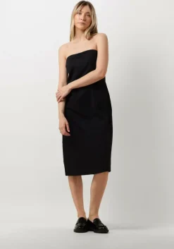zwarte modström midi jurk cydneymd tube dress