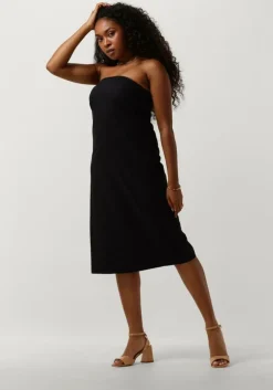 zwarte modström midi jurk cydneymd tube dress