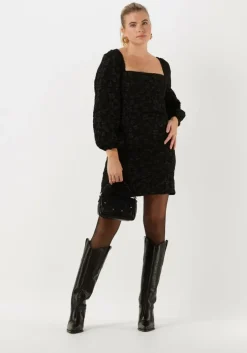 zwarte modström mini jurk atira dress