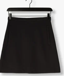 zwarte modström minirok tanny short skirt
