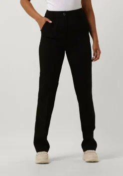 zwarte modström pantalon gale straight pants