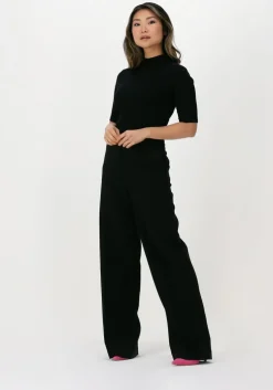 zwarte modström top krown t-shirt