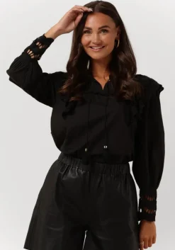 zwarte moliin blouses paisley